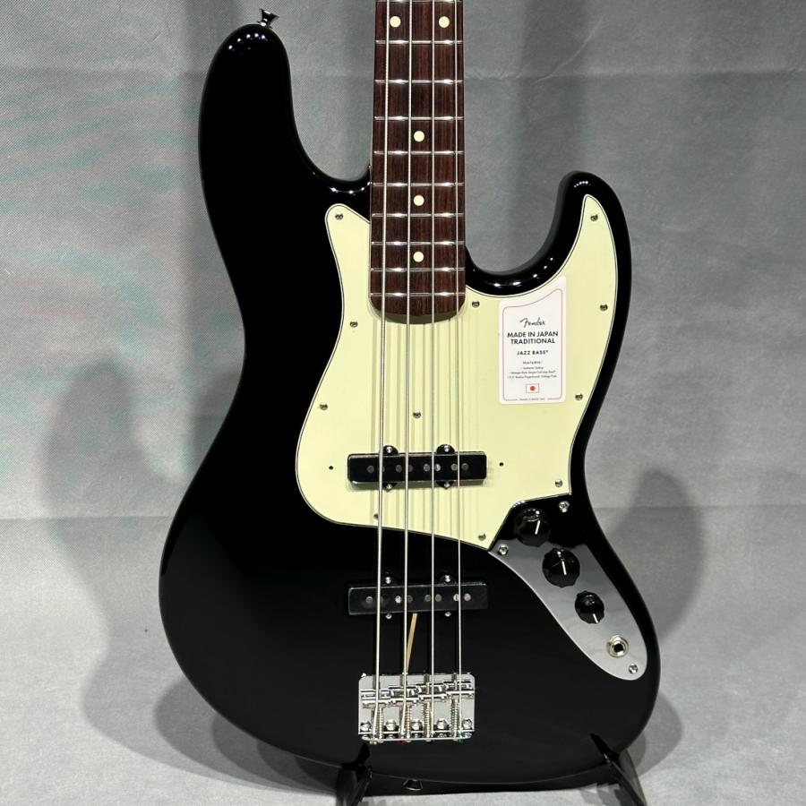 Fender Made in Japan Traditional 60s Jazzbass RW BLK Black Fender Made in Japan Traditional 60s Jazzbass RW BLK Black