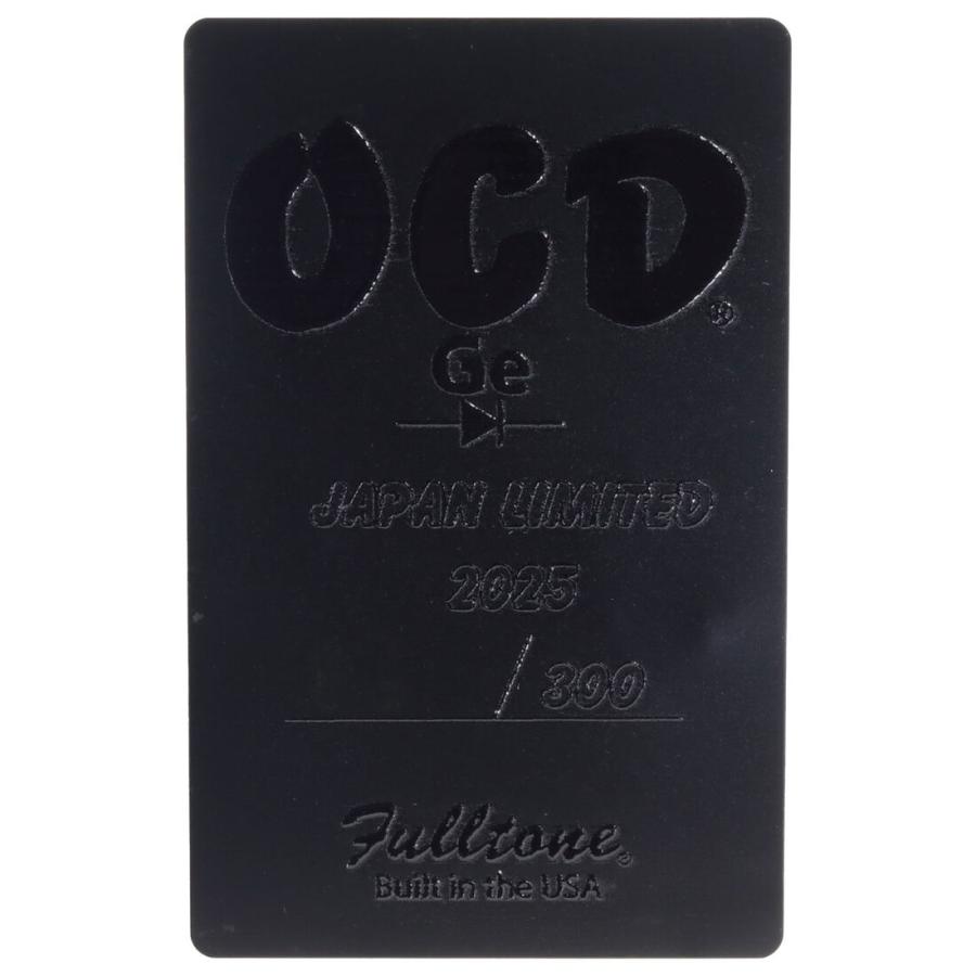 Fulltone OCD-GE LTD BLK ゲルマニウムダイオード使用 日本特別