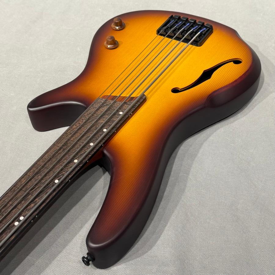 Ibanez SRH505F フレットレスベース Ibanez SRH505F NNF ベース 5弦 セミホロウボディ フレットレス