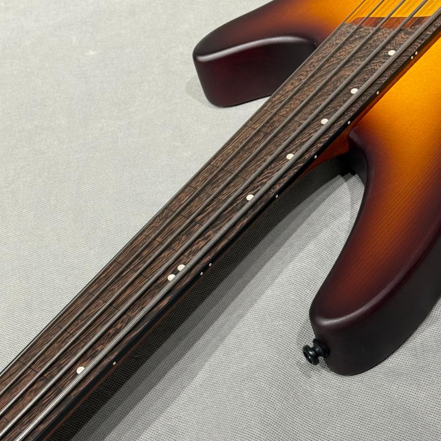 Ibanez SRH505F フレットレスベース Ibanez SRH505F-NNF Natural Browned Burst Flat 1本限りの