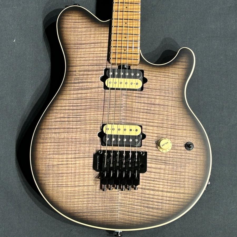 MUSICMAN Axis Charcoal Cloud Flame 【約3.6kg】 ミュージックマン 超美杢