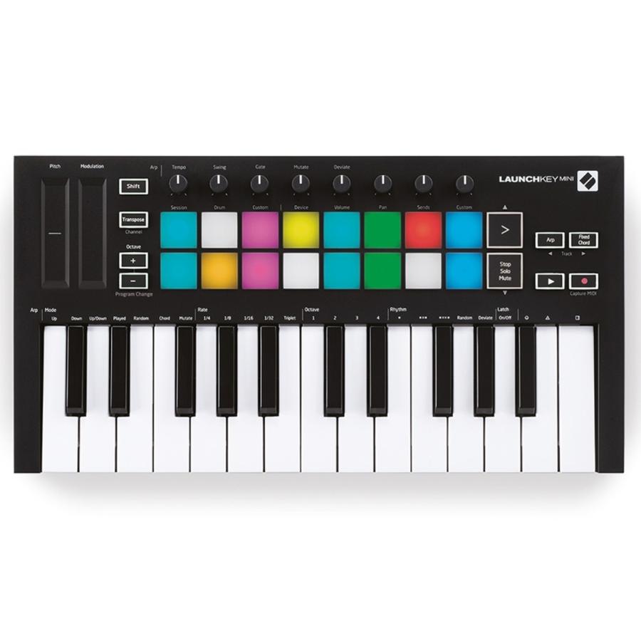 novation Launchkey Mini MKIII ノベーション 25鍵盤 USB MIDIキーボード 台数限定 特価品｜aikyoku-nagakute｜02