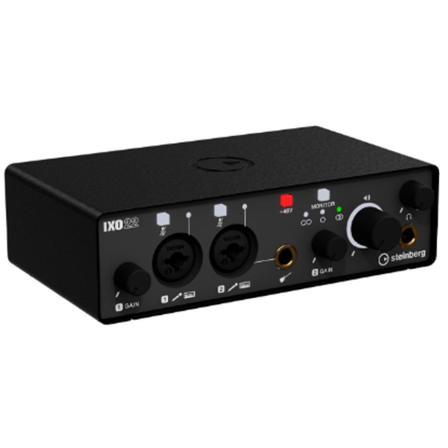 未開封新品】steinberg IXO22 B USB オーディオインターフェース
