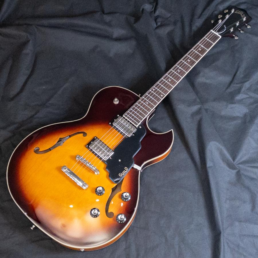 ギルド スターファイヤー　MOD guild SF-1FC フルアコ Starfire III Cherry Red｜Guild Guitars