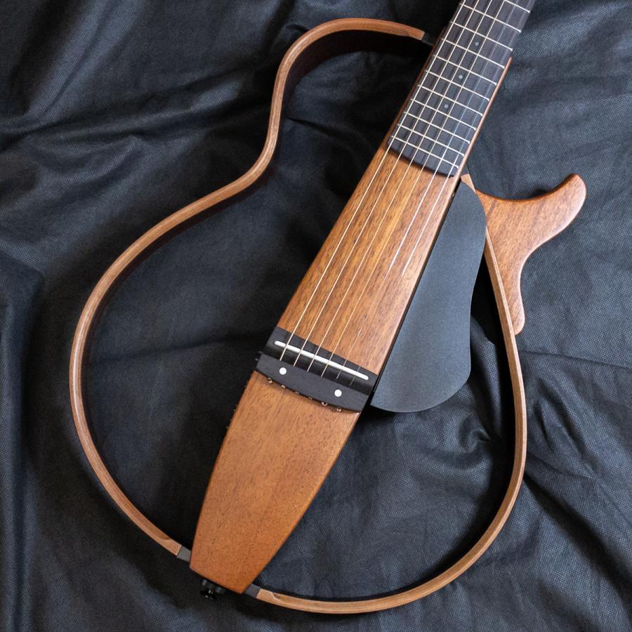 ヤマハ SLG200S NT(ナチュラル) サイレントギターACアダプター＆カポ