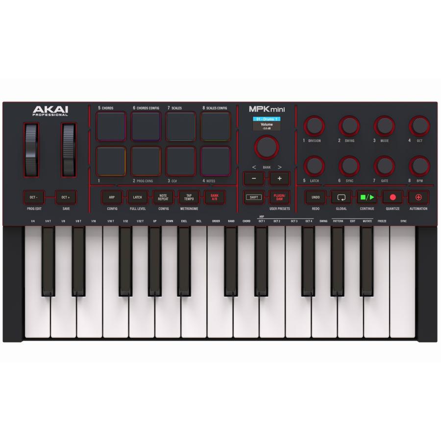AKAI professional AKAI Professional MPK Mini IV Black コンパクト 