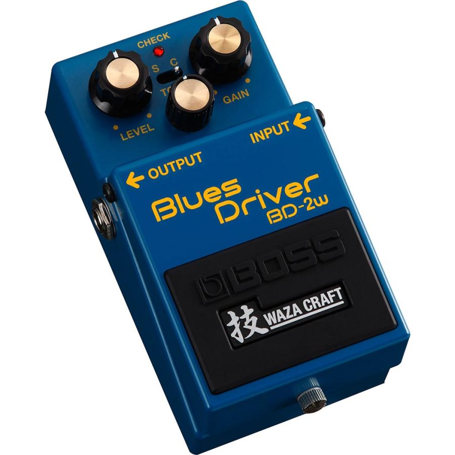 BOSS Blues D BD-2w エフェクター 技 BOSS BD-2W / Blues Driver WAZA CRAFT 日本製 BOSSコンパクト