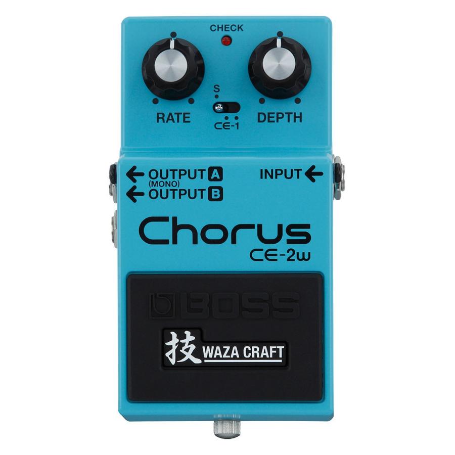 BOSS CE-2w コーラスエフェクター技 技 BOSS CE-2W Chorus 技WAZA CRAFT 日本製 ボス コーラス : 愛曲楽器
