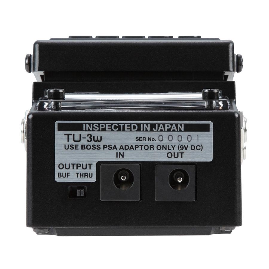 技 BOSS TU-3W / Chromatic Tuner WAZA CRAFT 日本製 クロマチック
