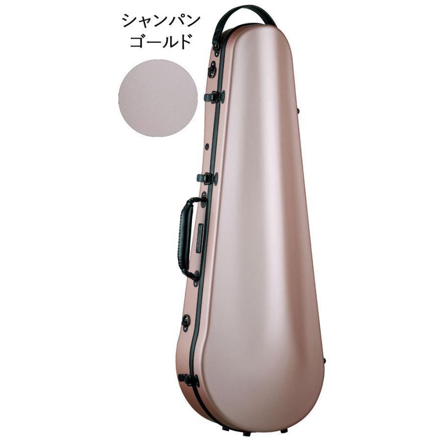 Carbon Mac CFA-2S S-CPG (シャンパンゴールド) ビオラ ケース カーボンマック ビオラ用 サテン仕上げ 大幅な軽量化と高い剛性を実現 | 