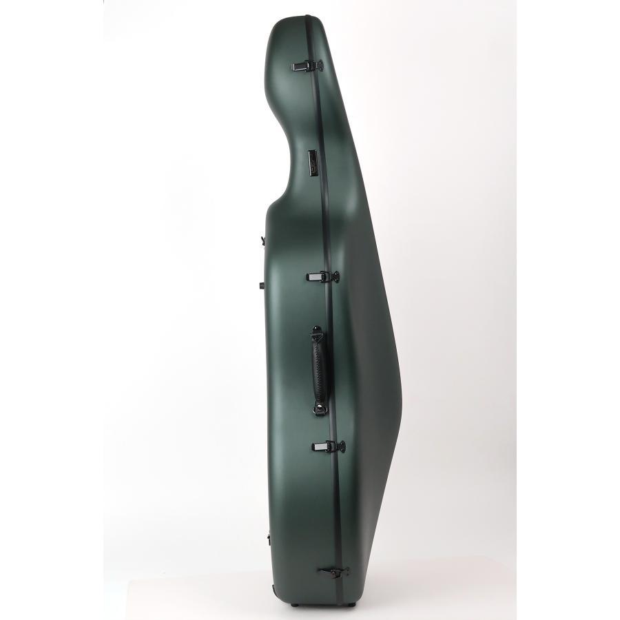 Carbon Mac CFC-2S S-GRN (ダークグリーン) チェロ ケース カーボン