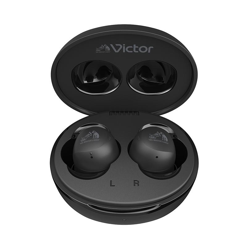 【未開封】JVCケンウッド Victor HA-A22T-B ワイヤレスイヤホン Victor(オーディオ) JVCケンウッド Victor HA-A22T-B ノイズ