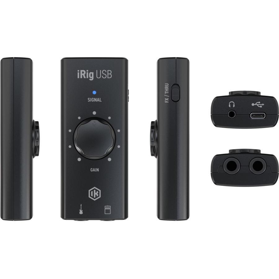 IK Multimedia iRig USB ギター/ベース用 モバイル オーディオ