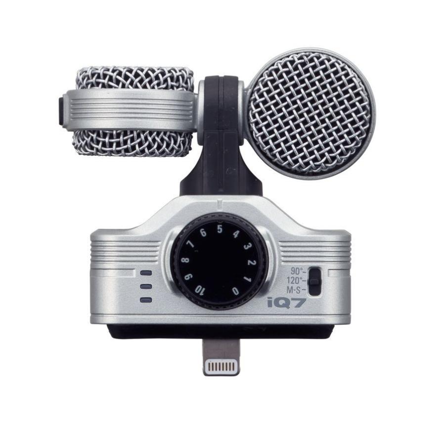 ZOOM ズーム iQ7 MSステレオマイク iPhone iPad 簡単 ズーム(楽器) ZOOM iQ7 ズーム iPhone／iPad／iPod touch用MS
