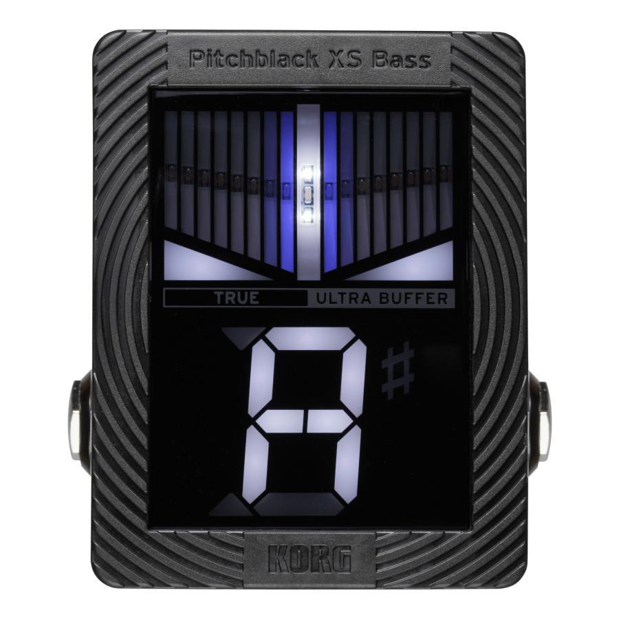 KORG コルグ トゥルー・バイパス仕様 ギター・ベース 2本同時接続可能 ペダル・チューナー pitchblack+ PB-02 KORG コルグ トゥルー・バイパス仕様 ギター・ベース 2本同時接続可能