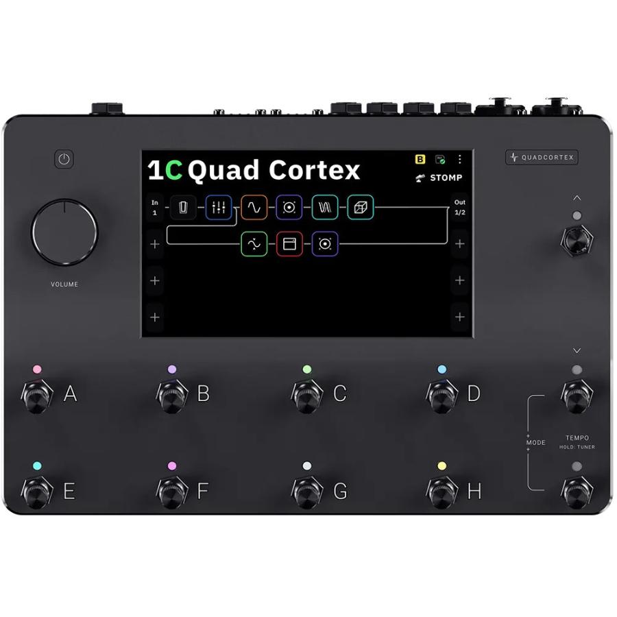 Neural DSP Quad Cortex コンパクトでパワフルなフロア型モデラ