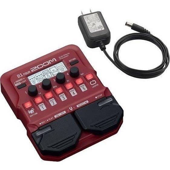 純正ACアダプター付 ZOOM B1 FOUR ベース マルチエフェクター 箱付 Amazon | ZOOM / B1X FOUR -純正ACアダプター付- ベース用マルチ