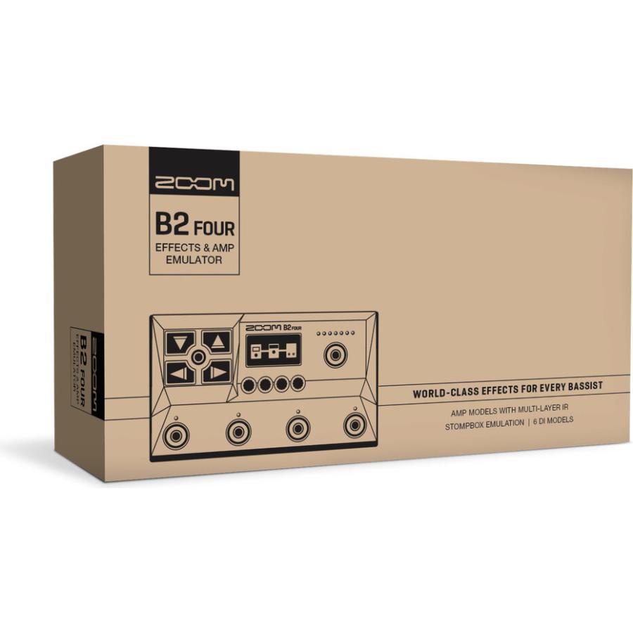 ZOOM B2 FOUR ベース用マルチエフェクター 2022年レディース