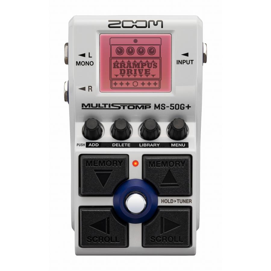 ZOOM MS-50G+ MultiStomp Guitar Pedal マルチエフェクター ズーム 