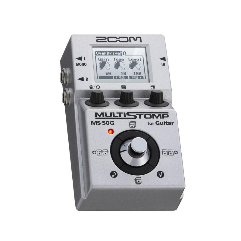 ZOOM MS-50G MultiStomp Guitar Pedal ズーム : zoom-ms50g : 愛曲楽器