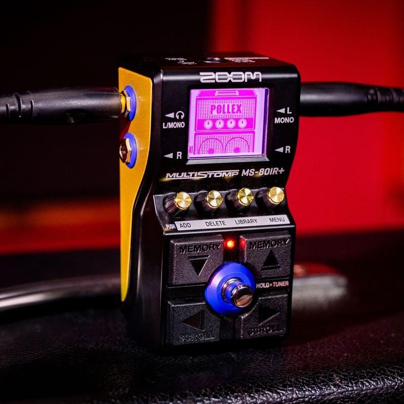 ズーム(楽器) ZOOM MS-80IR+ MultiStomp ズーム アンプ