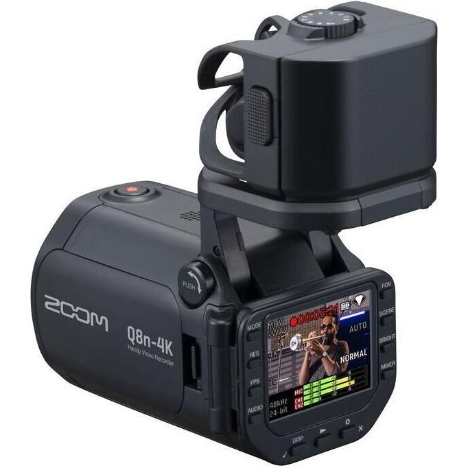 魅了魅了ZOOM Q8n-4K(Bluetoothアダプタ BTA-1付) マイクカプセル交換