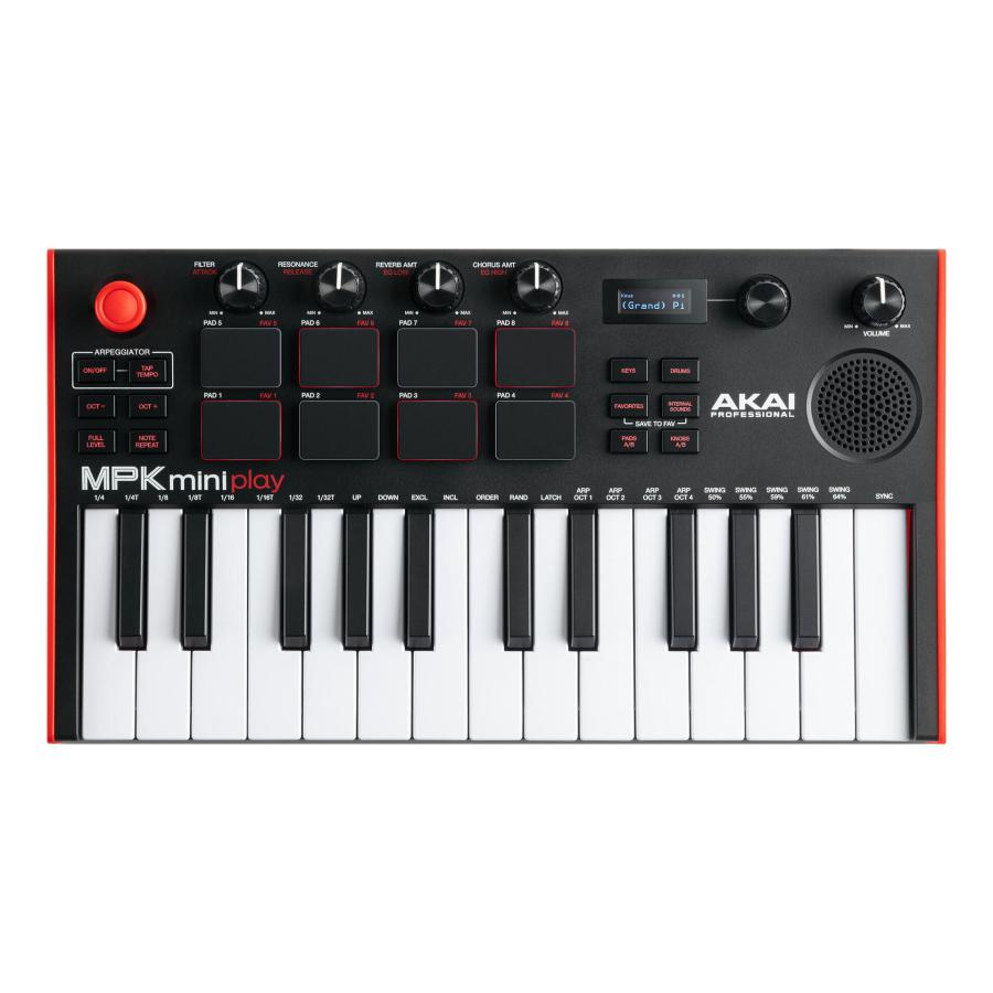 61％以上節約 AKAI Professional MPK mini Play MK3 スピーカー内蔵