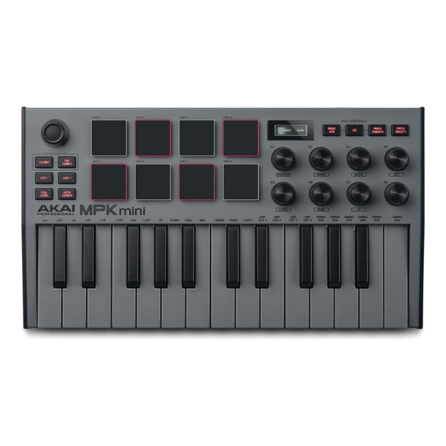 AKAI Professional MPK mini Special Edition Grey 25鍵 USB MIDI