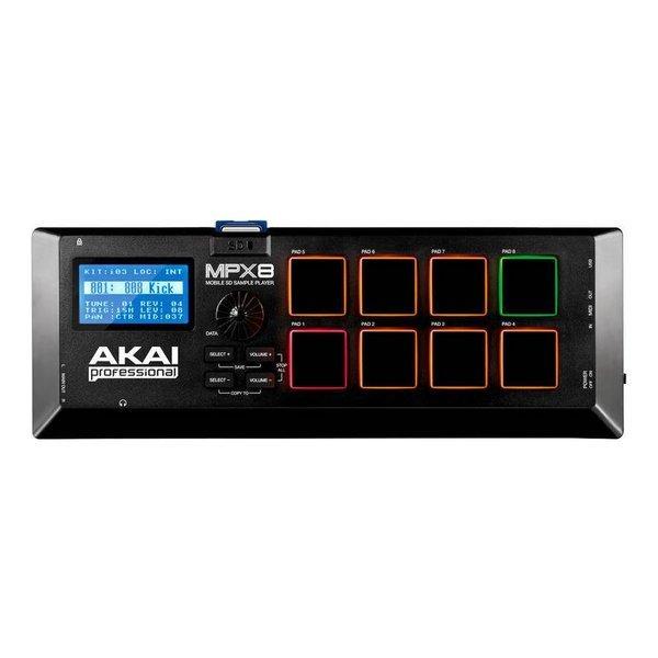 AKAI MPX8 モバイルSDサンプラー Dj Board Akai Professional MPX8 SD Sample Pad Controller
