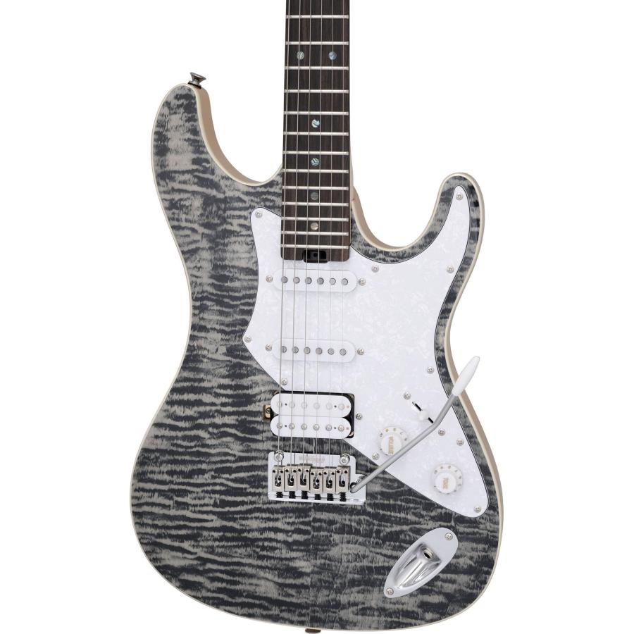 Aria Proll ProII 714-AE200 BKDM (Black Diamond) エレキギター