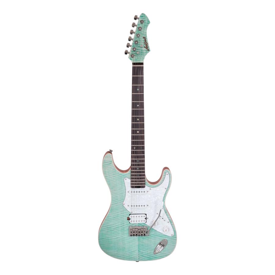 Aria Proll ProII 714-AE200 OPGR (Opal Green) エレキギター