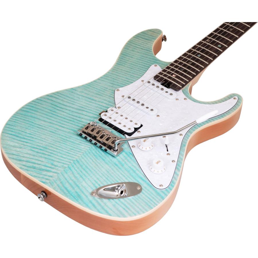 Aria Proll ProII 714-AE200 OPGR (Opal Green) エレキギター