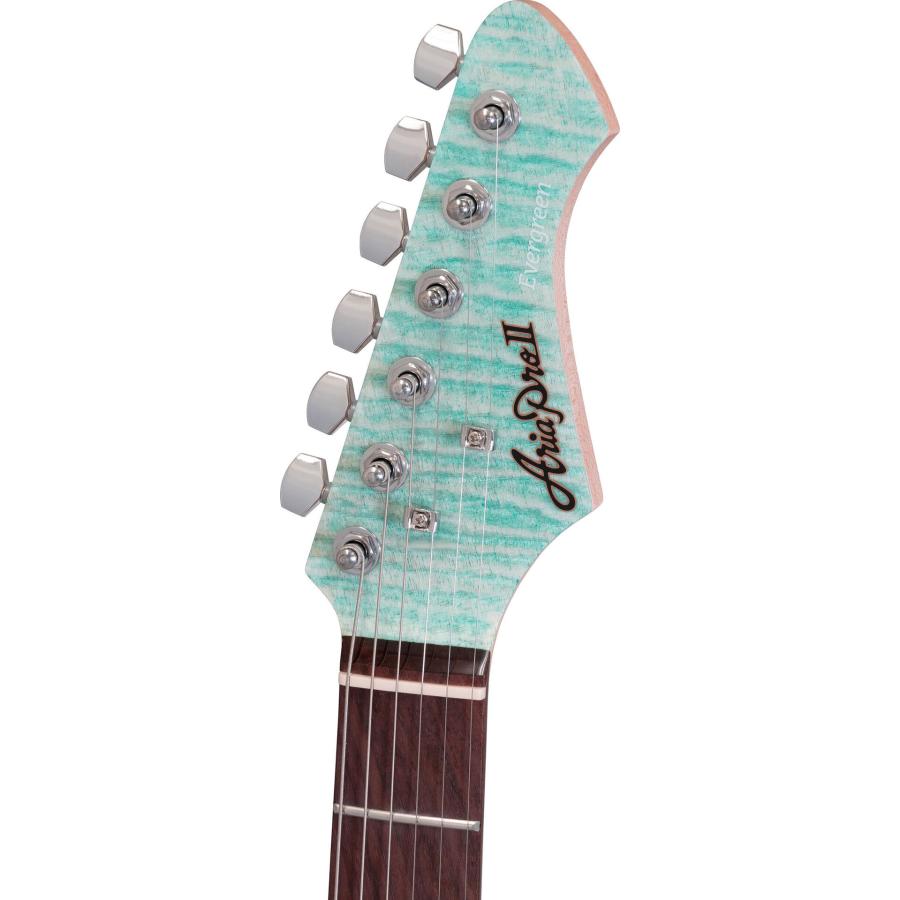 Aria Proll ProII 714-AE200 OPGR (Opal Green) エレキギター