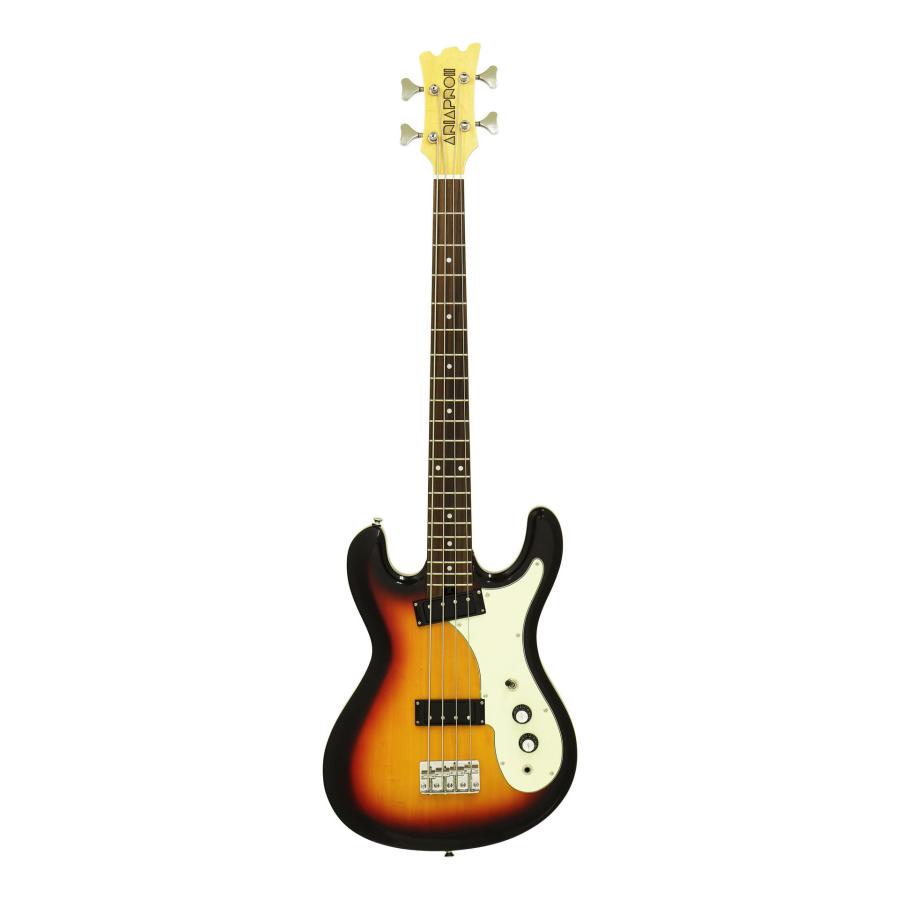 Aria Proll ProII DMB-206 3TS (3Tone Sunburst) ベース/ケース付 : 愛
