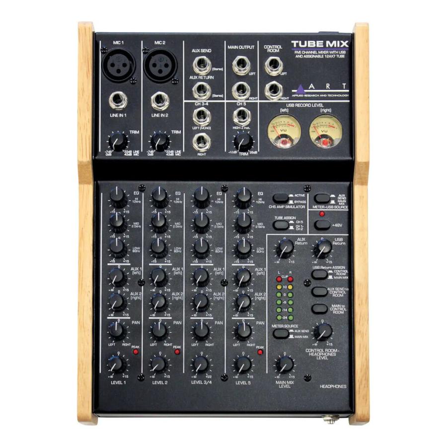 ART TUBEMIXU / Tube Mix U 5チャンネル・ミキサー USB ＆ 12AX7