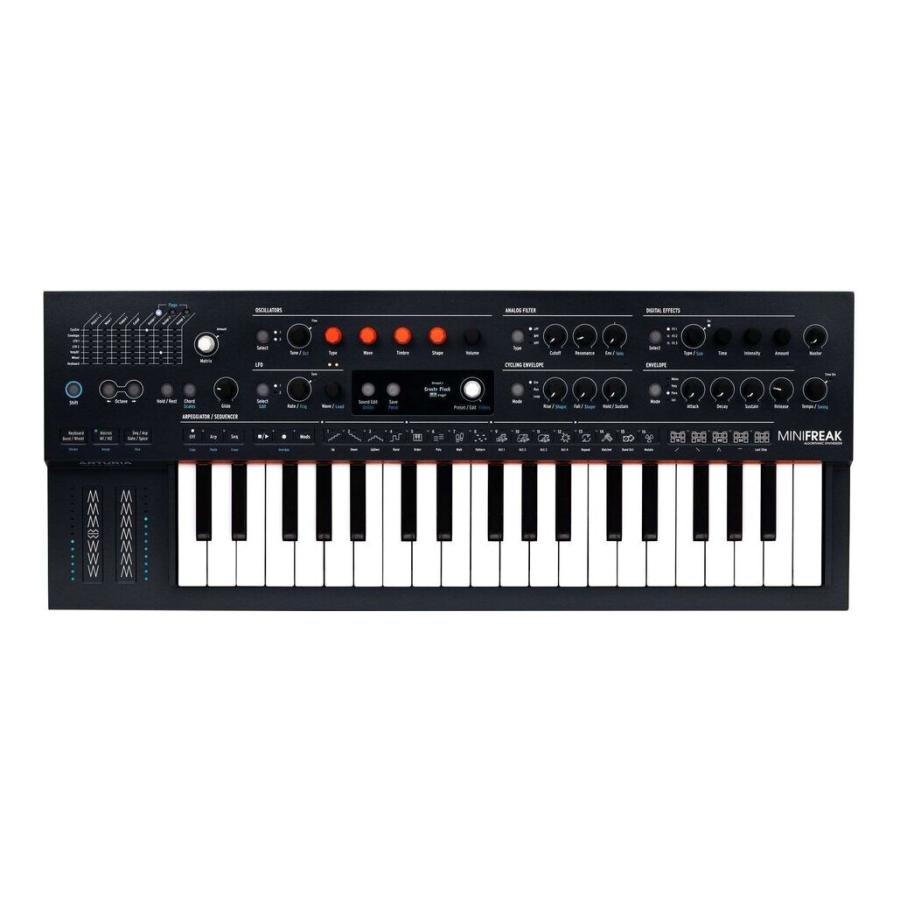 ARTURIA MINIFREAK アルゴリズム・シンセサイザー : 愛曲楽器 Yahoo