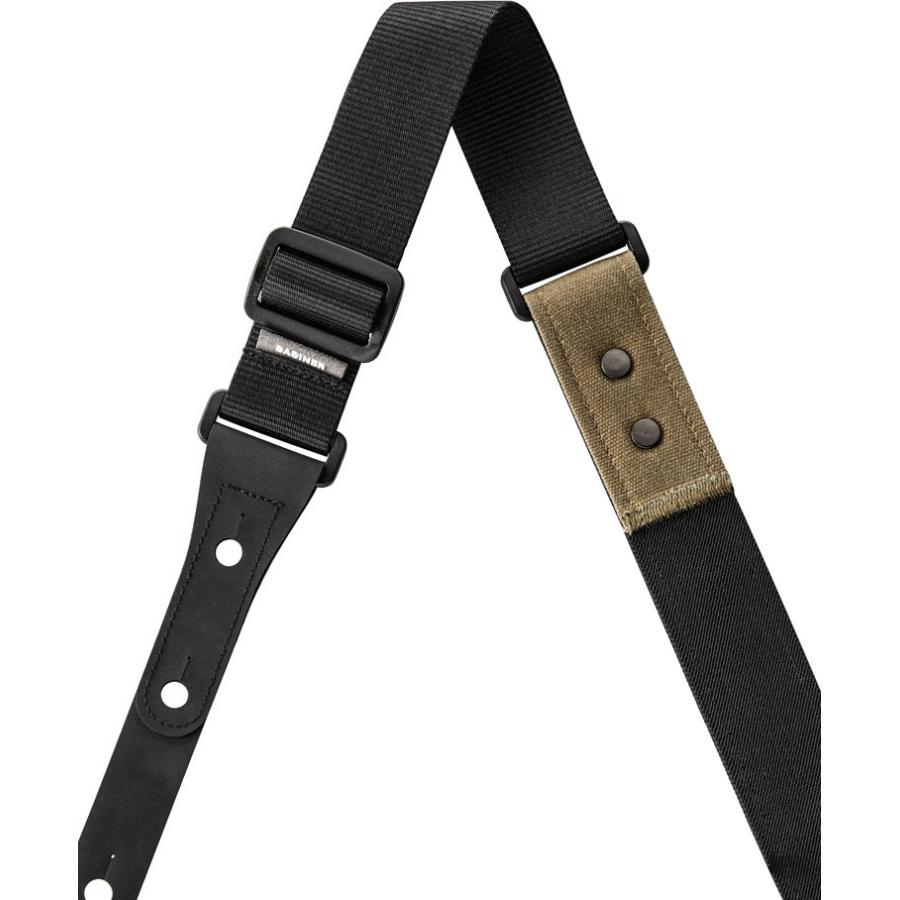 basiner COMPACT STRAP 2W Relic Khaki ギター / ベース用 ストラップ 