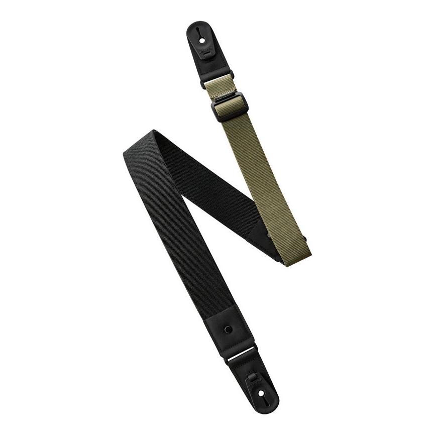 basiner DURA STRAP VG Black/Olive ギター / ベース用 ストラップ 