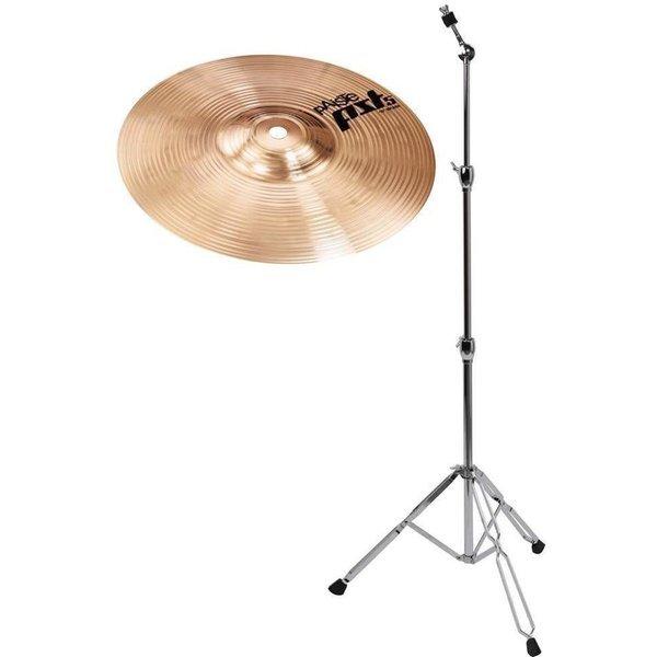 PAiSTE PST-5N Splash 10 + CS-01 スプラッシュ シンバル + シンバルスタンド セット/カホン用