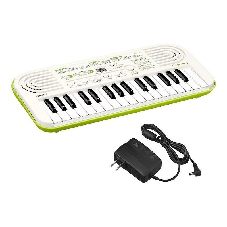 CASIO SA-50(純正ACアダプター/AD-E95100LJ付) 小さい手でも弾きやすい、手軽に弾ける32ミニ鍵盤
