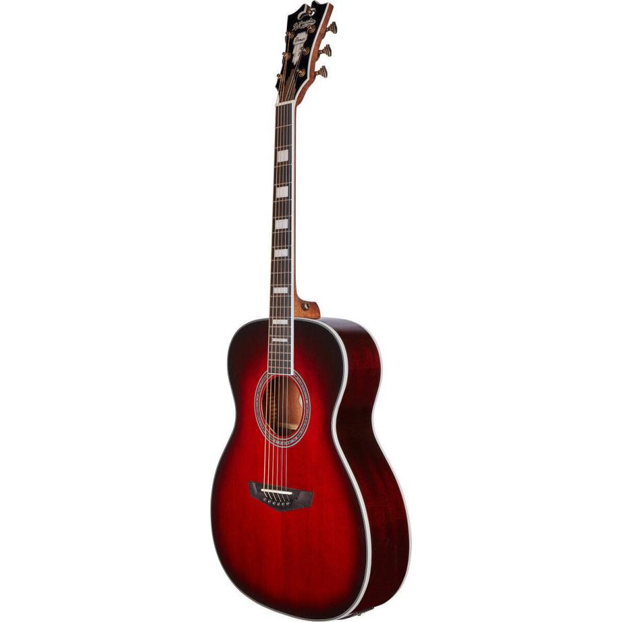 D'Angelico Premier Tammany Trans Black Cherry Burst フォーク タイプ エレアコ_1