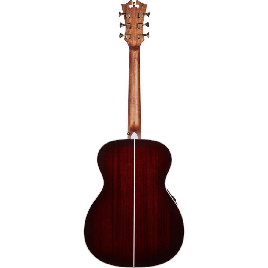 D'Angelico Premier Tammany Trans Black Cherry Burst フォーク タイプ エレアコ_2