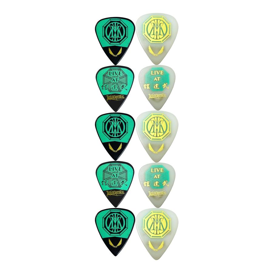 DEAN GUITARS MYK BUDOKAN SHADOW + SHINE PICK/2種類各5枚セット
