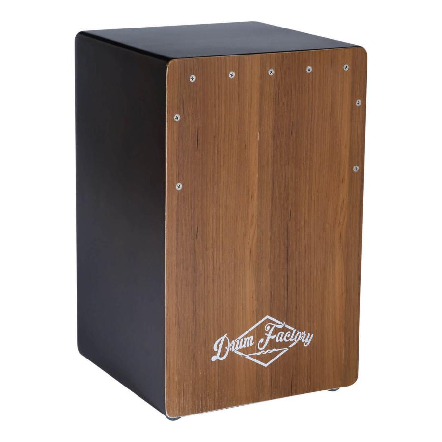 クラフトビート　ハンドメイドカホン　3 Drum Factory CAJON TBR TEAK FACEPLATE カホン : 愛曲楽器