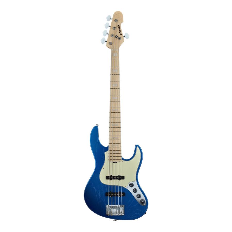 EDWARDS E-AMAZE-AS-5/M Solid Metallic Blue 5弦 ベース : edwards  