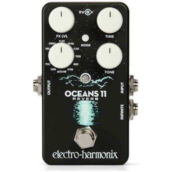 electro-harmonix OCEANS 11 REVERB 美品 ELECTRO HARMONIX Oceans 11 Reverb リバーブ/国内正規品 : 愛曲楽器