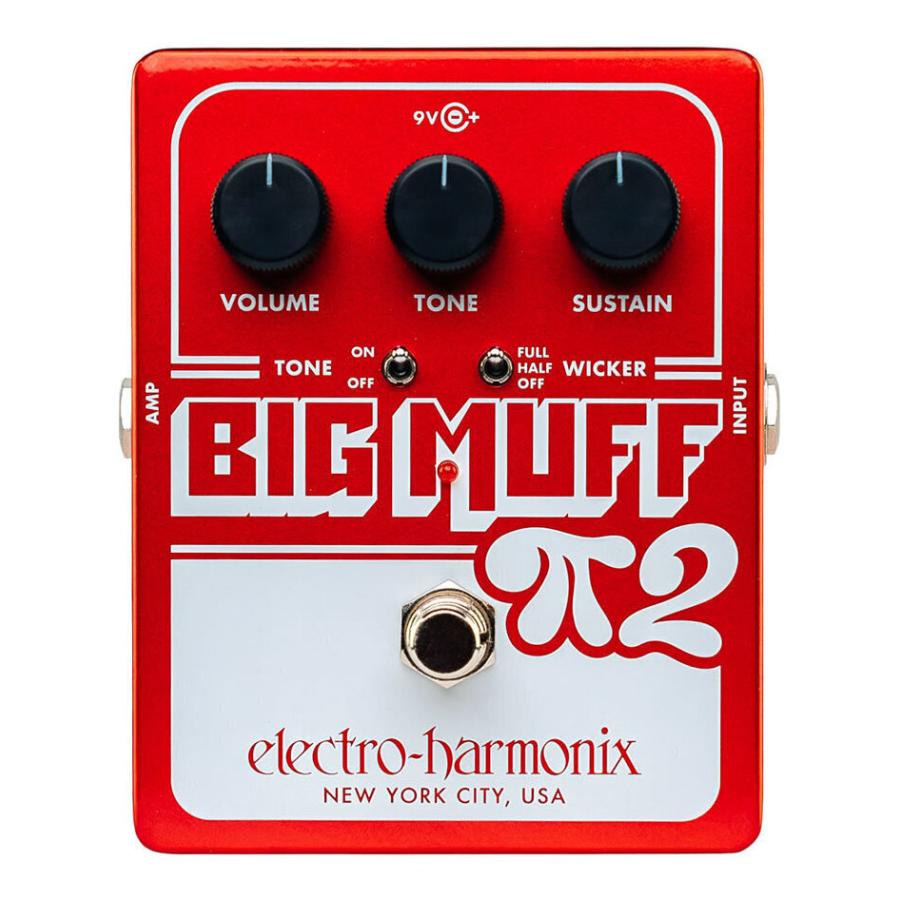 ELECTRO HARMONIX Big Muff Pi 2 with Tone Wicker エレハモ Dual Op