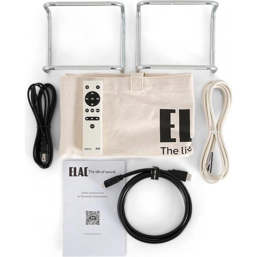 Debut LINE ELAC ConneX DCB41-DS WHITE(ペア) アクティブ・スピーカー