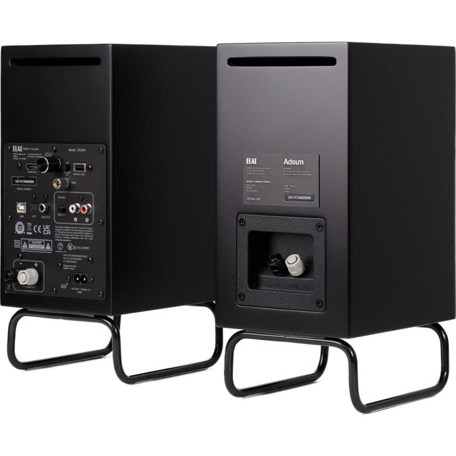 Debut LINE ELAC ConneX DCB41-DS BLACK(ペア) アクティブ Debut LINE ELAC ConneX DCB41-DS BLACK(ペア) アクティブ