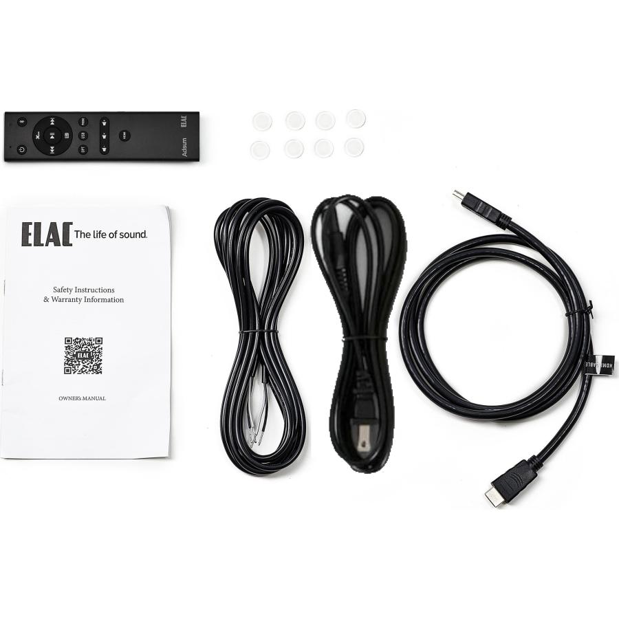 Debut LINE ELAC ConneX DCB41-DS BLACK(ペア) アクティブ Debut LINE ELAC ConneX DCB41-DS BLACK(ペア) アクティブ